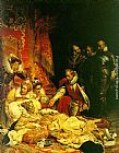 Paul Delaroche The Death of Elizabeth painting